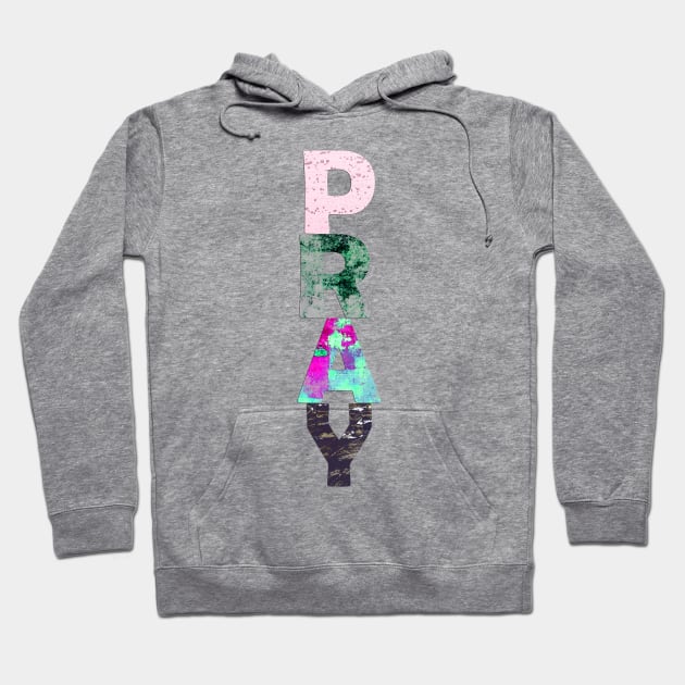 Pray Powerful Affirmation Hoodie by Angelic Gangster